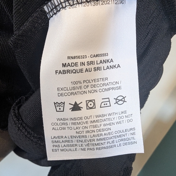 Nike Trail Dri Fit Running Mid Layer Top Black Women's XL New With Tags - Picture 15 of 16